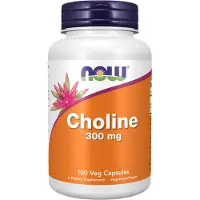Now , Choline, 300 mg, 100 Veg Capsules