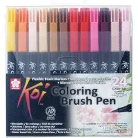 Sakura Koi Coloring Brush Pen set | 24 kleuren