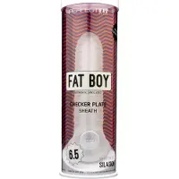 Perfect Fit Penissleeve Fat Boy Checker Box Sheath 6.5" - Transparant