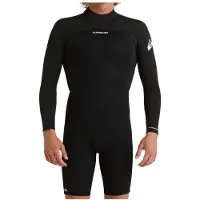 Quiksilver - Prologue 2/2 L/S Springsuit Back Zip - Wetsuit S, zwart
