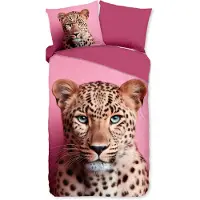 Pure Dekbedovertrek Micropercal Leona - pink 140x200/220cm