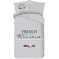 Pure Dekbedovertrek Micropercal French - grey 140x200/220cm