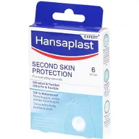 Hansaplast Second skin protection regular pleisters 6 stuks