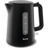 Tefal Waterkoker KO2008 Principio Select, 1,7 l, Automatische aan-uitschakelaar, antikalkfilter, matzwart