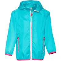 Playshoes regenjas met tas aquablauw