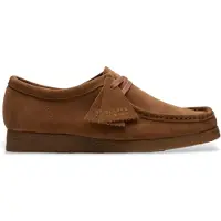 Clarks Veterschoen 'Wallabee Cola' beige