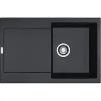 Franke Maris - MRG 611 fragraniet spoelbak, 78x50 cm, onyx 114.0284.833