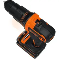 Black & Decker BDCHD18K1B2-QW 18V 2G Hamer + 1A lader + 2 batt + Kitbox