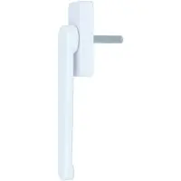 ODShop vlakke draaikiepgarnituur aluminium wit