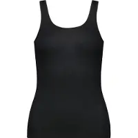 Mons Royale - Women's Folo Merino Tank - Merino-ondergoed M, zwart