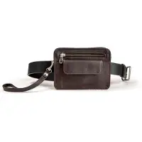 Harold's Leren Gordeltas Country Beltbag Brown Donkerbruin