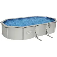 Bestway Opzetwembad Hydrium Set Ovaal Met Zandfilterpomp Ø610x360x120cm