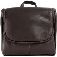 Harold's Country Toilettas Leer 25 cm zwart