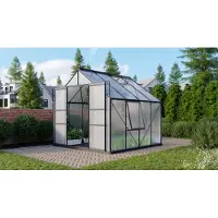 Vitavia Tuinkas Meridian 2 6700 - Polycarbonaat 6mm - Zwart - 257x258x232cm