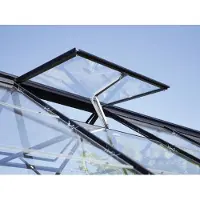 Vitavia Set Voor Dakraam Aluminium Zwart 57,3x61,6cm - Zonder Beglazing
