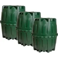 Graf 4rain HERKULES regenwatertank SET 4800 L