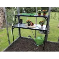 Vitavia Kit Voor Tafelopzetstuk Zwart 121x28x39cm Hkp 16mm
