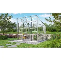 Vitavia Tuinkas Playa 7600 - Veiligheidsglas En Polycarbonaat - Aluminium - 258x292x246cm