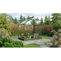 Pergart Kweekkas Triton 2500 - Veiligheidsglas 3mm - Smaragd - 198x131x207cm