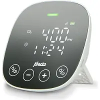 Alecto AQ30 - CO2 Meter met professionele NDIR sensor - Luchtvochtigheidsmeter met alarmsignaal bij slechte Ventilatie