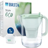 Brita Style, milieuvriendelijk, donkergroen, inclusief 3 MAXTRA PRO filters, alles-in-één