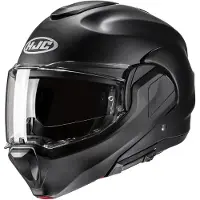 HJC F100 Solid Zwart Systeemhelm Maat XL