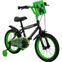 HUFFY Minecraft 16 inch Kinderfiets - Zwart
