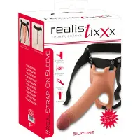 Realistixxx - strap-on dildo - hollow - naturel