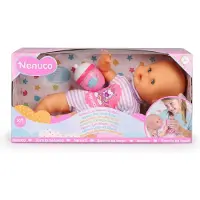 Famosa With Rattle Bottle Baby Doll Roze Kinderen