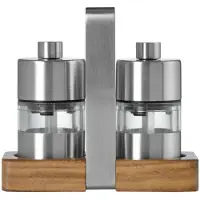 AdHoc Peper- en Zoutmolen Menage Minimill Zilver