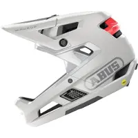 ABUS Fietshelm AIRDROP MIPS polar white L/XL - 58-62 cm - wit - Geschikt voor gebruik tijdens downhill - enduro - 890 g