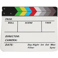 Bresser BR-VC1 film klapper wit