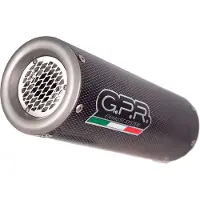 Gpr Exhaust Systems M3 Poppy Mv Agusta Brutale 750 S 00-06 Ref:mv.1.m3.pp Stainless Steel Gehomologeerde Slip On Uitlaatdemper
