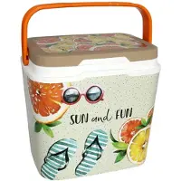 Sp Berner Beach Vibes Koelbox - 29 liter - kunststof - summer print - 39 x 27 x 37 cm