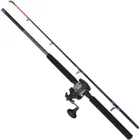 Kinetic Boat Cc Trolling Combo Zwart 1.83 m / 100-400 g