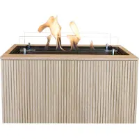 Xaralyn Bio-ethanol wandhaard - Jörne - 3 KW verwarming - echte vlammen - sfeerhaard