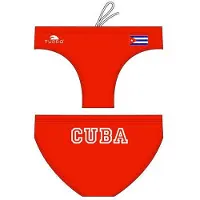 Turbo Cuba Swimming Brief Rood 3XL Man