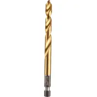 Milwaukee Metaalboor Shockwave HSS-G Tin Red Hex Shockwave HSS-G TiN Red Hex 7,5 mm - 1 st - 48894718