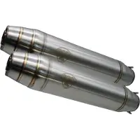 Gpr Exhaust Systems Deeptone Inox Cafè Racer Silencer Without Link Pipe Xj 600 Diversion 91-01 Gehomologeerde Uitlaatdemper