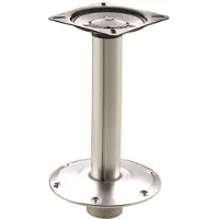 VETUS Foot Seat Fixed Height Detachable 33 Cm Zilver