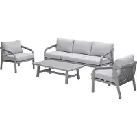Garden Impressions Tarera loungeset 4-delig - taupe