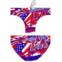 Turbo La Stars Swimming Brief Rood XL Man