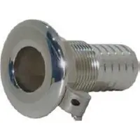 Goldenship Roestvrij Staal Slang Door De Romp Zilver 3/8´´