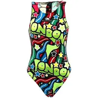 Turbo Graffiti London Swimsuit Veelkleurig L Vrouw