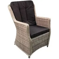 Your Own Living Canossa Dining stoel incl handgreep Wicker HM15 off white - stof 239