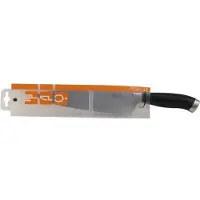 Pintinox Steakmes met gekartelde rand, lemmet 12cm, Bestek, Grijs