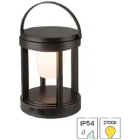 Lybardo - Solar Tuinverlichting - Tafellamp - 3 watt - Warmwit - Op Zonne Energie - Noodpakket lamp