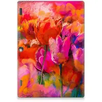B2Ctelecom Tablethoes Lenovo Tab 10 | Tab 2 A10-30 Tulips