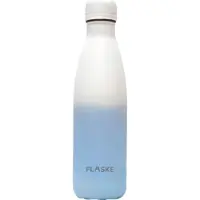 FLASKE Original Drinkfles 750 ml - Geïsoleerde RVS Waterfles - BPA-vrij - 12u Warm & 24u Koud - Geschikt als Thermosfles en Thermoskan - Water Bottle Stainless Steel - Gradient Frost