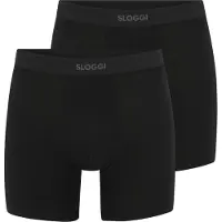 Sloggi Boxershorts 'EVER Ease' donkergrijs / zwart